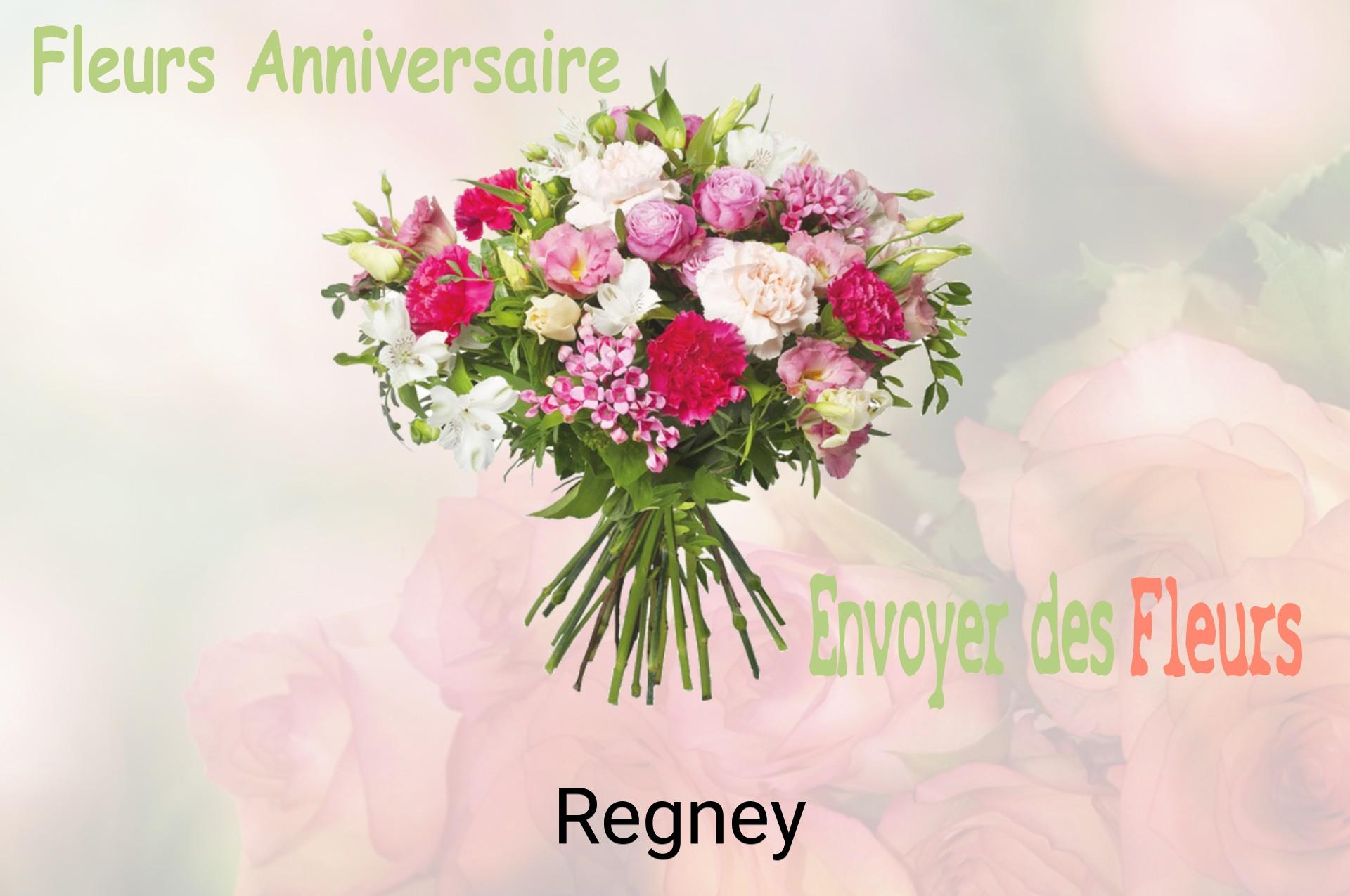 Bouquet de fleurs d’anniversaire livré à Regney